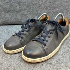 Born Leather Sneakers Casual Comfort Walking Shoes Gray Lace‎ Up Mens Size 9
